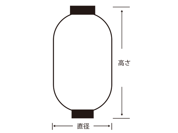 イラスト：サイズの見方